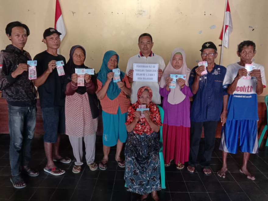 Penyaluran BLT DD Tri Bulan Pertama Tahun 2026